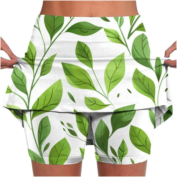 SnZhen Shorts for Women with Pockets Women's Printing Athletic Shorts Lightweight High Waist Skinny Joggers Pockets Pant