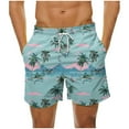 thumbnail image 1 of SnZhen Swim Under $15 Mens Swimming Trunks Men's Summer Loose Beach Shorts Pocket Swimming Pants, 1 of 4