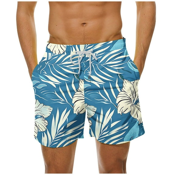 SnZhen Swim Under $15 Mens Swimming Trunks Men's Summer Loose Beach Shorts Pocket Swimming Pants