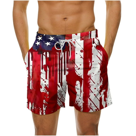 SnZhen Swim Under $15 Mens Swimming Trunks Men's Summer Loose Beach Shorts Pocket Swimming Pants