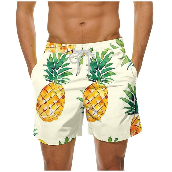 SnZhen Swim Under $15 Mens Swimming Trunks Men's Summer Loose Beach Shorts Pocket Swimming Pants