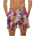 thumbnail image 1 of SnZhen Swim Under $15 Mens Swimming Trunks Men's Summer Loose Beach Shorts Pocket Swimming Pants, 1 of 1