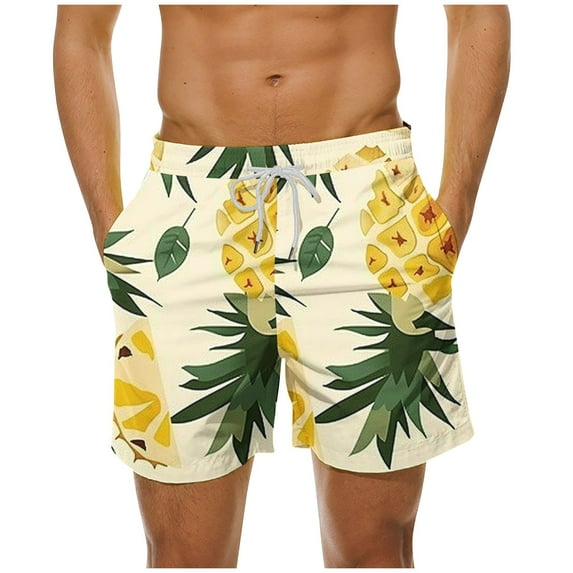 SnZhen Swim Under $15 Mens Swimming Trunks Men's Summer Loose Beach Shorts Pocket Swimming Pants