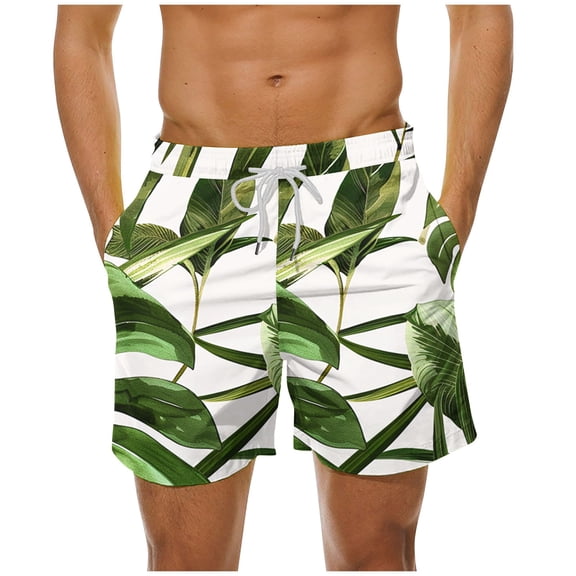 SnZhen Swim Under $15 Mens Swimming Trunks Men's Summer Loose Beach Shorts Pocket Swimming Pants