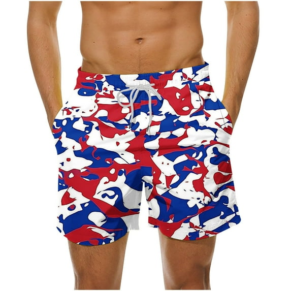 SnZhen Swim Under $15 Mens Swimming Trunks Men's Summer Loose Beach Shorts Pocket Swimming Pants