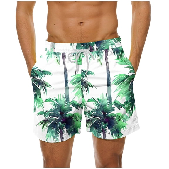 SnZhen Swim Under $15 Mens Swimming Trunks Men's Summer Loose Beach Shorts Pocket Swimming Pants