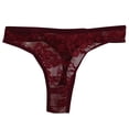 thumbnail image 1 of SnZhen Thongs for Women Women's Panties Lace Seamless Low Waisted Ladies Thongs Physiological Underpants, 1 of 5