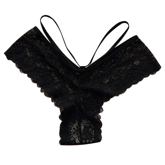 SnZhen Thongs for Women Women's Panties Lace Seamless Low Waisted Ladies Thongs Physiological Underpants