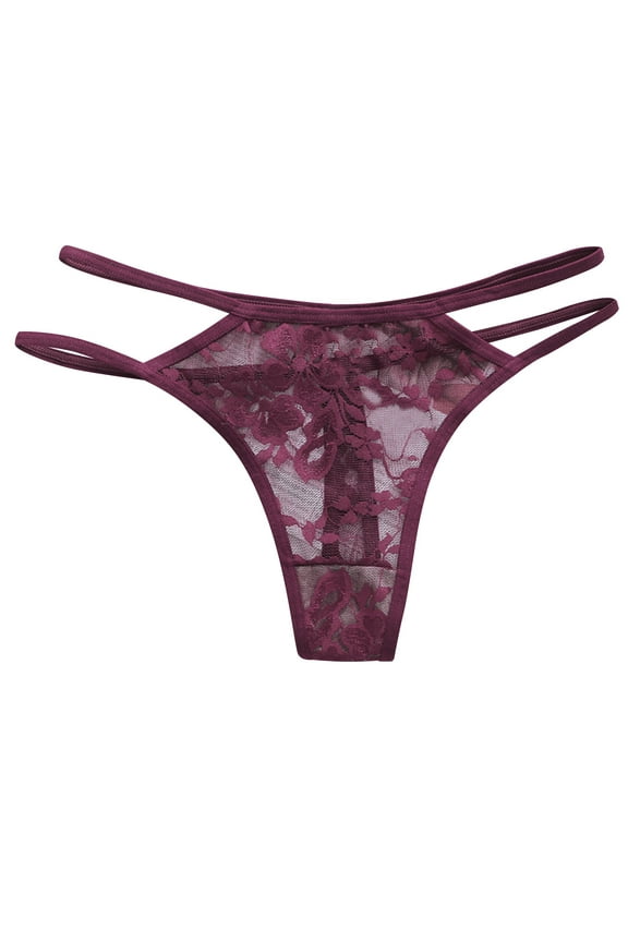Thongs for Women Women's Panties Lace Seamless Low Waisted Ladies Thongs Physiological Underpants