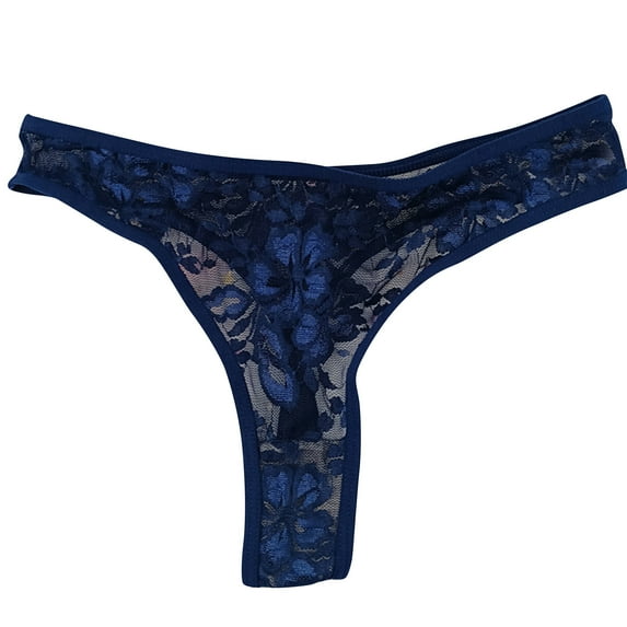 SnZhen Thongs for Women Women's Panties Lace Seamless Low Waisted Ladies Thongs Physiological Underpants