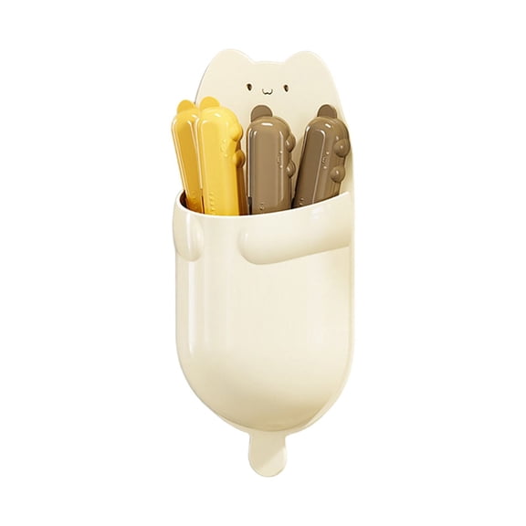 Snack Bag Clips, 4 Pack Cute Food Sealer Clips with Magnetic Storage Container, Chip Bag Clips for Chips, Cereal, Kitchen Food Storage, Pantry Organization