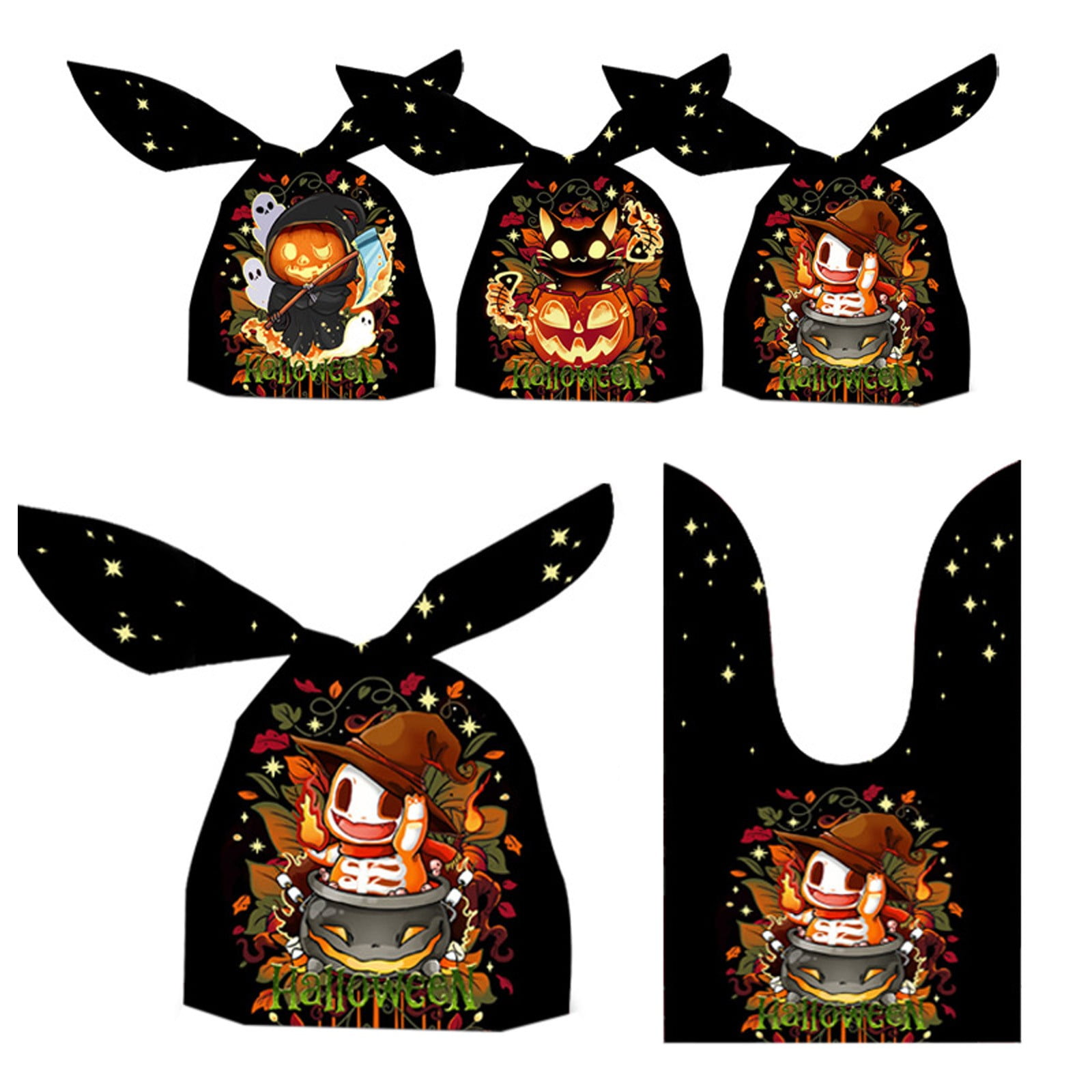 Snack Bag Reusable Paper Bag Organizer for Pantry Glass Containers with