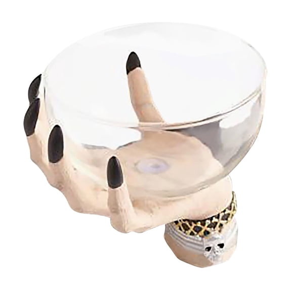 Snack Bowl Holder, Halloween Decor, Resin Witch Hand Shaped Creative Storage Rack, Festive Ornament For Candy Placement, Snack Display, Home Holiday Decoration