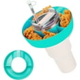 Snack Bowl for Stanley 40 Oz Tumbler with Handle, Reusable Divided Tray Platter Food Storage