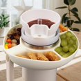Snack Bowl for Stanley Cup 40 oz with Sauce Cup Silicone Reusable Water