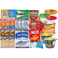 thumbnail image 1 of Snack Box Care Package 55 Count Variety Snacks mix Gift Box - College Students Snack Box Care Package Variety Snacks Gift - College Students Dorm Room Survival Snack Box, Military, Work or Home -..., 1 of 4