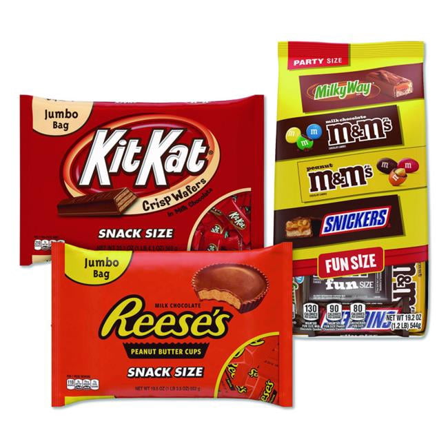 Snack Box Pros GRR60004179 Chocolate Assortment Variety Pack - 3 Count ...