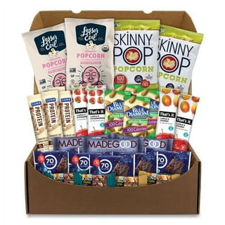 Low Calories Snack Box, 28 Assorted Snacks/Box, Ships in 1-3 Business Days