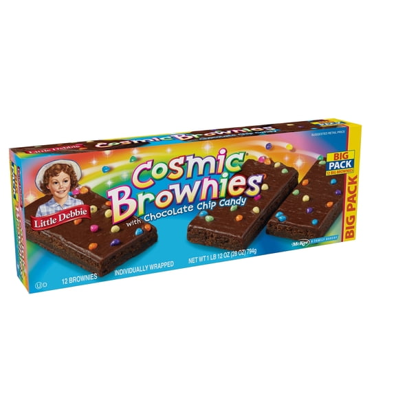 Snack Cakes, Little Debbie Big Pack COSMIC ® Brownies
