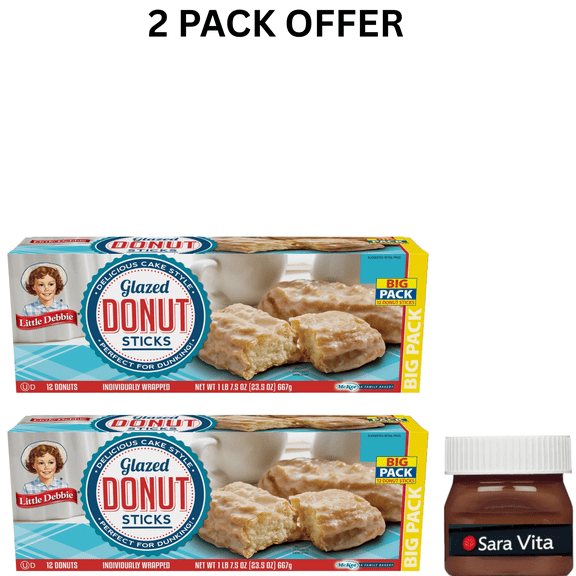 Snack Cakes, Little Debbie Big Pack Donut Sticks