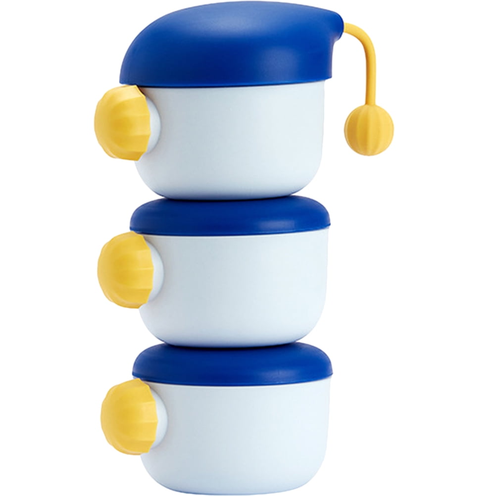 Snack Containers Formula Dispenser Multilayer Rice Flour Baby Pp