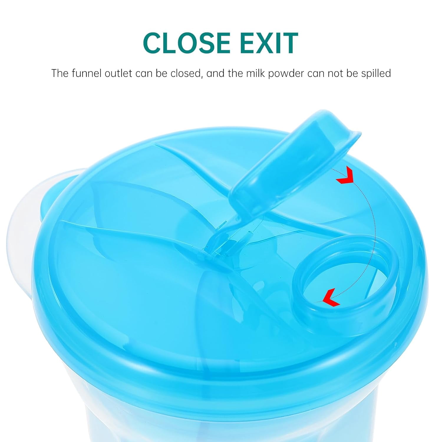 Breakfast Container Child Snack Containers, Snack Containers for Kids, Formula Dispenser Milk ...