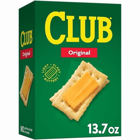 Snack Crackers, Party Snacks, Original, 13.7oz Box (1 Box) Pack of 1