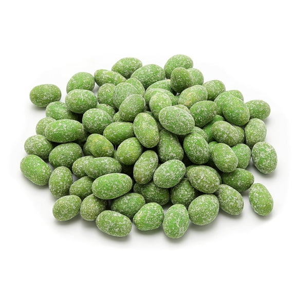 Snack Delight Japanese-Style Wasabi-Coated Peanuts, Crunchy Spicy Snack, 1 Pound Bag