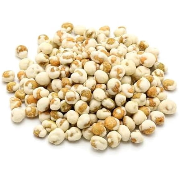 Snack Delights Wasabi Peas  Crunchy & Spicy Roasted Peas  Wasabi Coated  Vegan Snack, No Color Added, 1 Pound