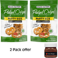 thumbnail image 1 of Snack Factory Garlic Parmesan Pretzel Crisps, 14 oz Party Size Bag, 1 of 6