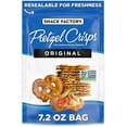 thumbnail image 1 of Snack Factory Original Pretzel Crisps, Non-GMO, 7.2 oz Resealable Bag ( Pack of 2 ), 1 of 1