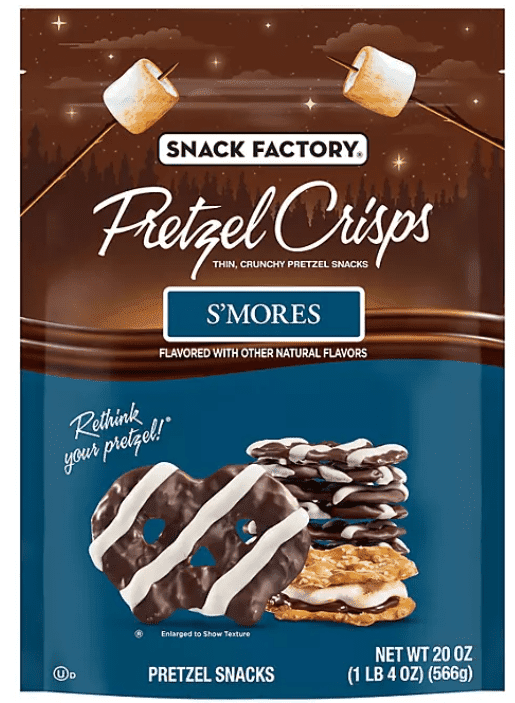 Snack Factory S'mores Pretzel Crisps, 20 Oz.