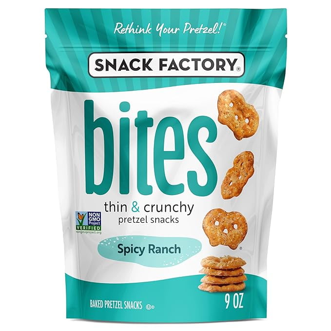 Snacky Ranch Snack Factory Spicy Ranch Bites, 9 Oz Bag ( Pack of 2 ) - Walmart.com