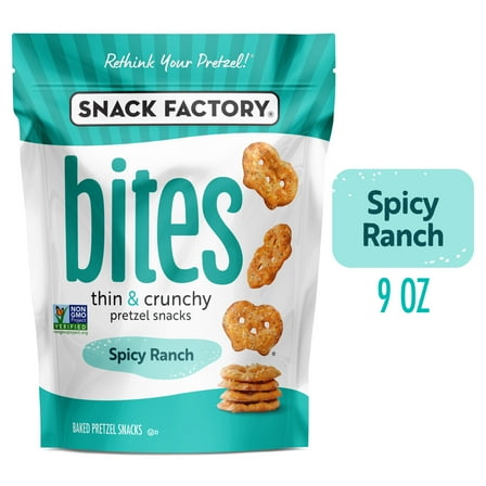 Snack Factory Spicy Ranch Bites, 9 oz Bag