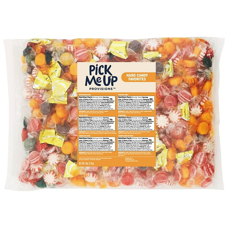 Snack Jar SJR1680097 5 lbs Assorted Hard Candy Favorites - Walmart.com