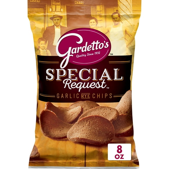 Snack Mix, Roasted Garlic Rye Chips, 8 oz