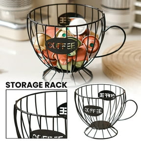 Snack Organizer Rack - Tiered Countertop Display Stand for Candies, Treats and Small Items - Clear Compartment Storage Shelf for Pantry, Kitchen and Office Breakroom - Space-Saving Desktop Caddy