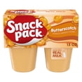thumbnail image 1 of Snack Pack Butterscotch Pudding, Lunchbox Snacks, 3.25 oz Pudding Cups, 4 Count, 1 of 9