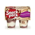 thumbnail image 1 of Snack Pack Chocolate Vanilla Pudding Cups, 4 Count, 12 Pack, 1 of 3