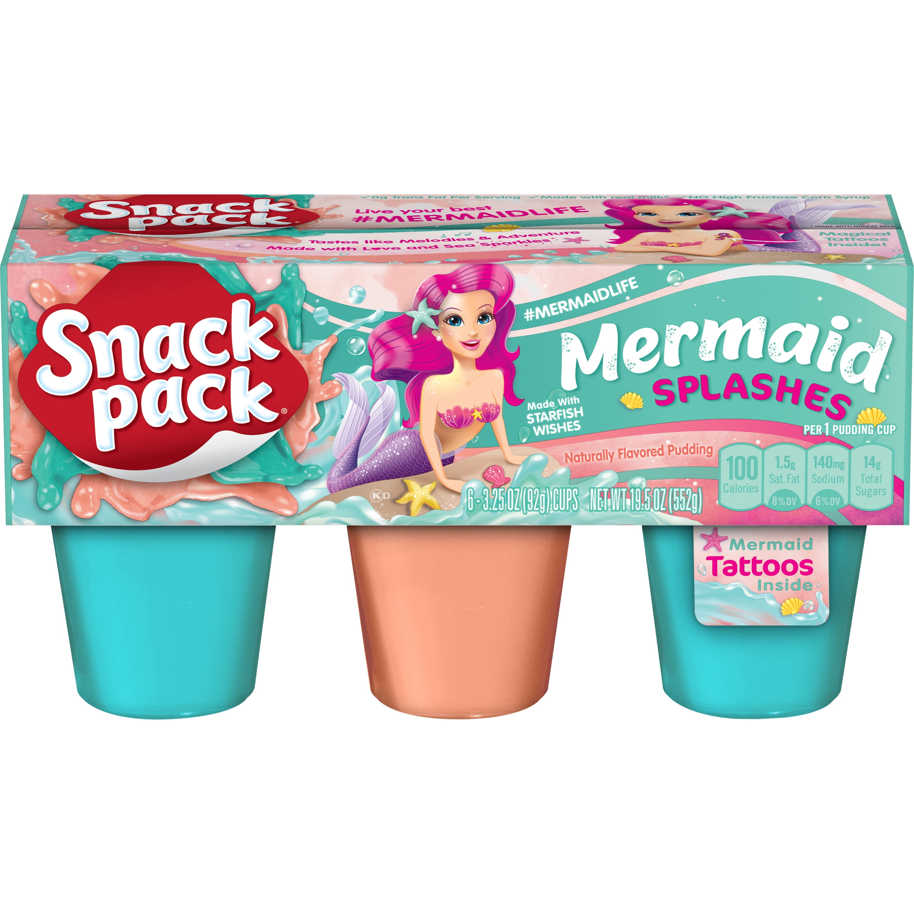 Good Lunch Snack Containers Mermaid / Large