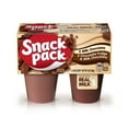 thumbnail image 1 of Snack Pack Milk Chocolate and Chocolate Fudge & Milk Chocolate Pudding,  3.25 oz Pudding Cups, 4 Count, 1 of 9