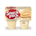 thumbnail image 1 of Snack Pack Tapioca Pudding, 3.25 oz Pudding Cups, 4 Count, 1 of 9