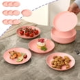 thumbnail image 1 of Snack Plates Set 10 Pack Small Serving Plates Food Dish Set for Home Party Dining Use, Stackable Easy Clean Durable Design, Ideal for Snack Serving Party Buffet Daily Use, 1 of 6