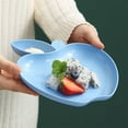 thumbnail image 1 of Snack Plates with Storage Base - Multi-purpose Tableware, Countertop Organization, Space-saving Design for Living Room and Dining, topliu, 1 of 8