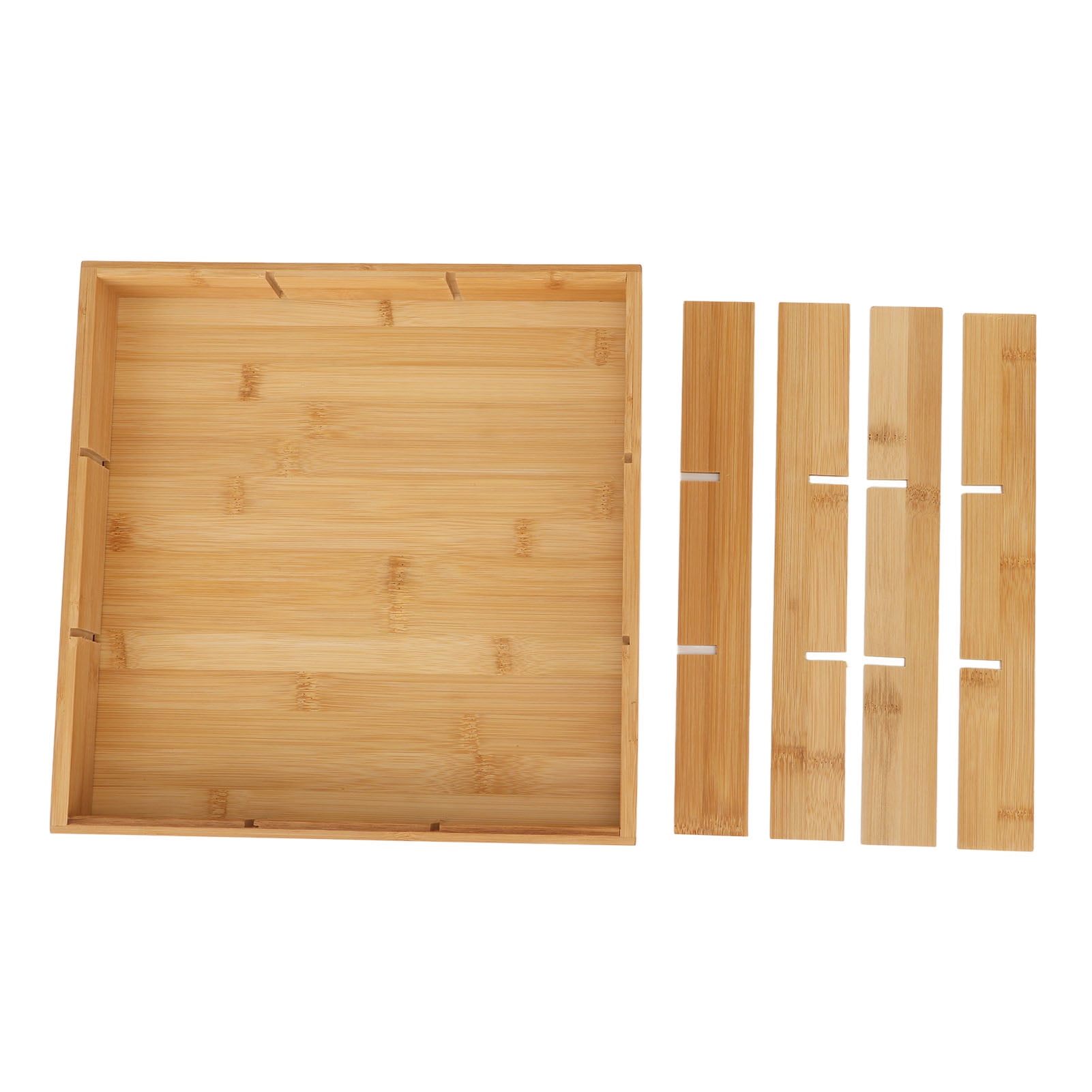 Snack Serving Tray Bamboo Board, Rustic Wooden Serving Trays, Snack