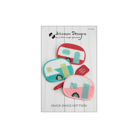 Snack Shack Hot Pads Sewing Pattern by Terry Atkinson of Atkinson Designs