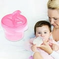 thumbnail image 1 of Snack Storage Container Portable Formula Holder Dispenser Baby Formula Mixing Bottle Food Divider for Easy Rotation Milk Storage Solution, 1 of 8