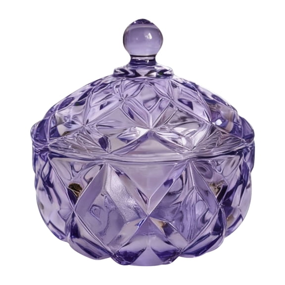 Snack Storage Container, Coffee Beans Jar, Decorative Glass Container, Airtight Glass Jar, Pantry Storage Jar, Colorful Kitchen Jar, Countertop Jar, Tabletop Candy Dish, Party Serving Jar