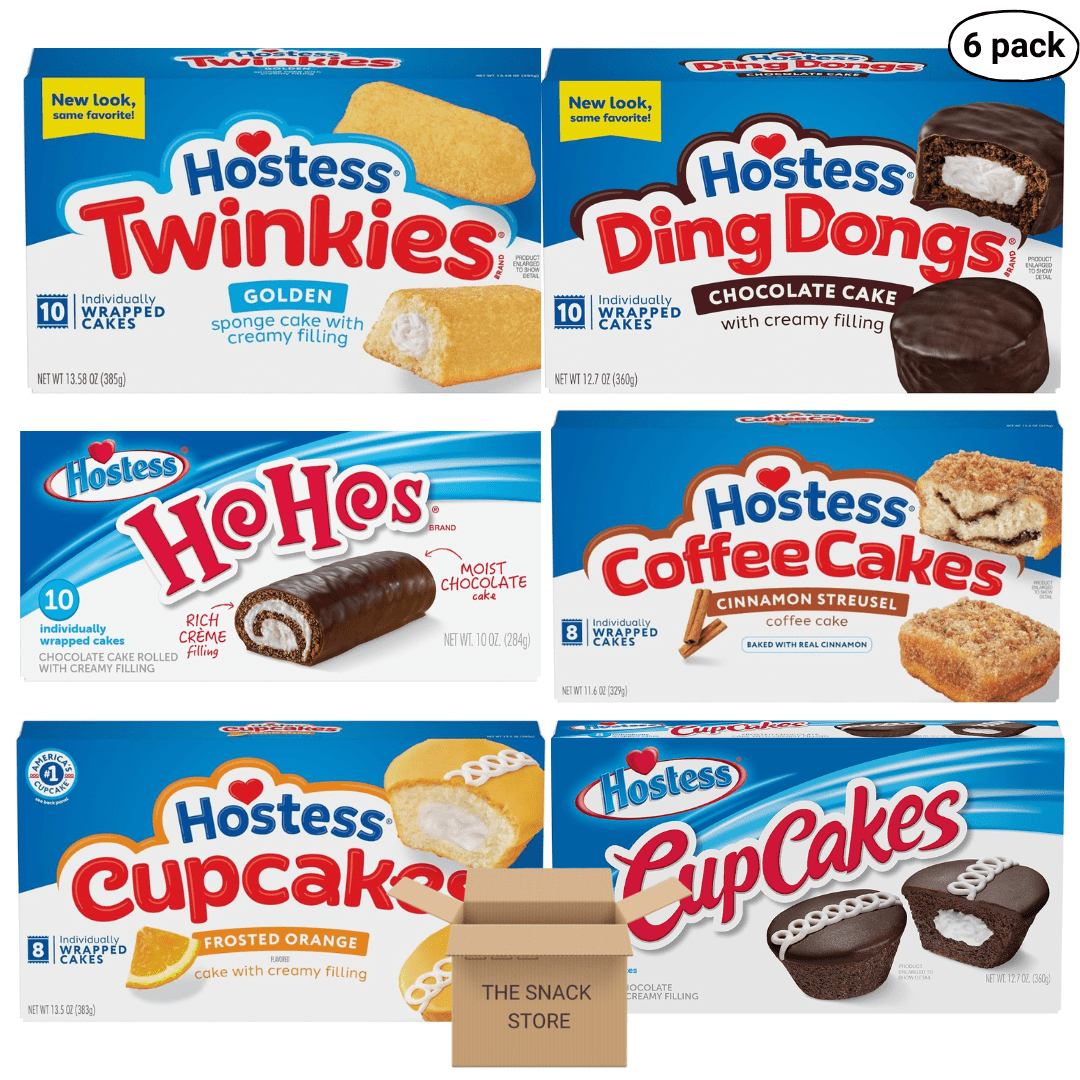 The Snack Store Variety Pack | Hostess Twinkies Golden, Ding Dongs