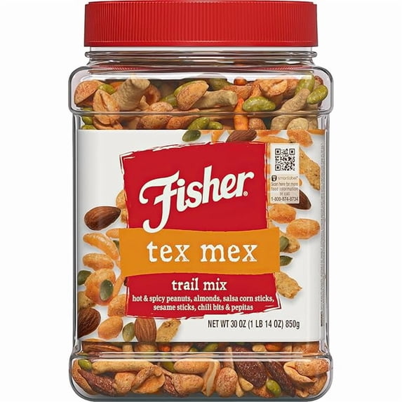 Snack Tex Mex Bulk Trail Mix, 30 oz (); Hot & Spicy Peanuts, Almonds, Salsa Corn Sticks, Sesame Sticks, Chili Bits and Pepitas; Trail Mix Snacks, Snacks for Adults